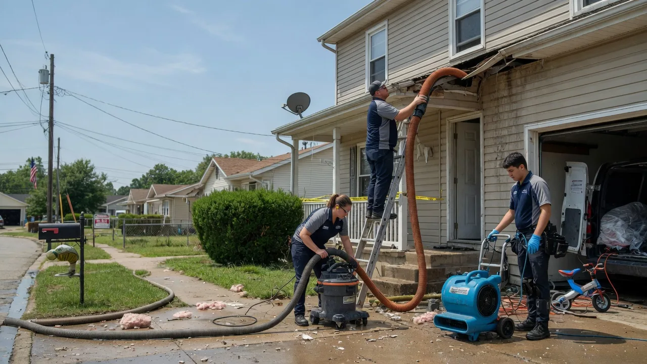 Water Damage Restoration in Flat Rock, MI near me